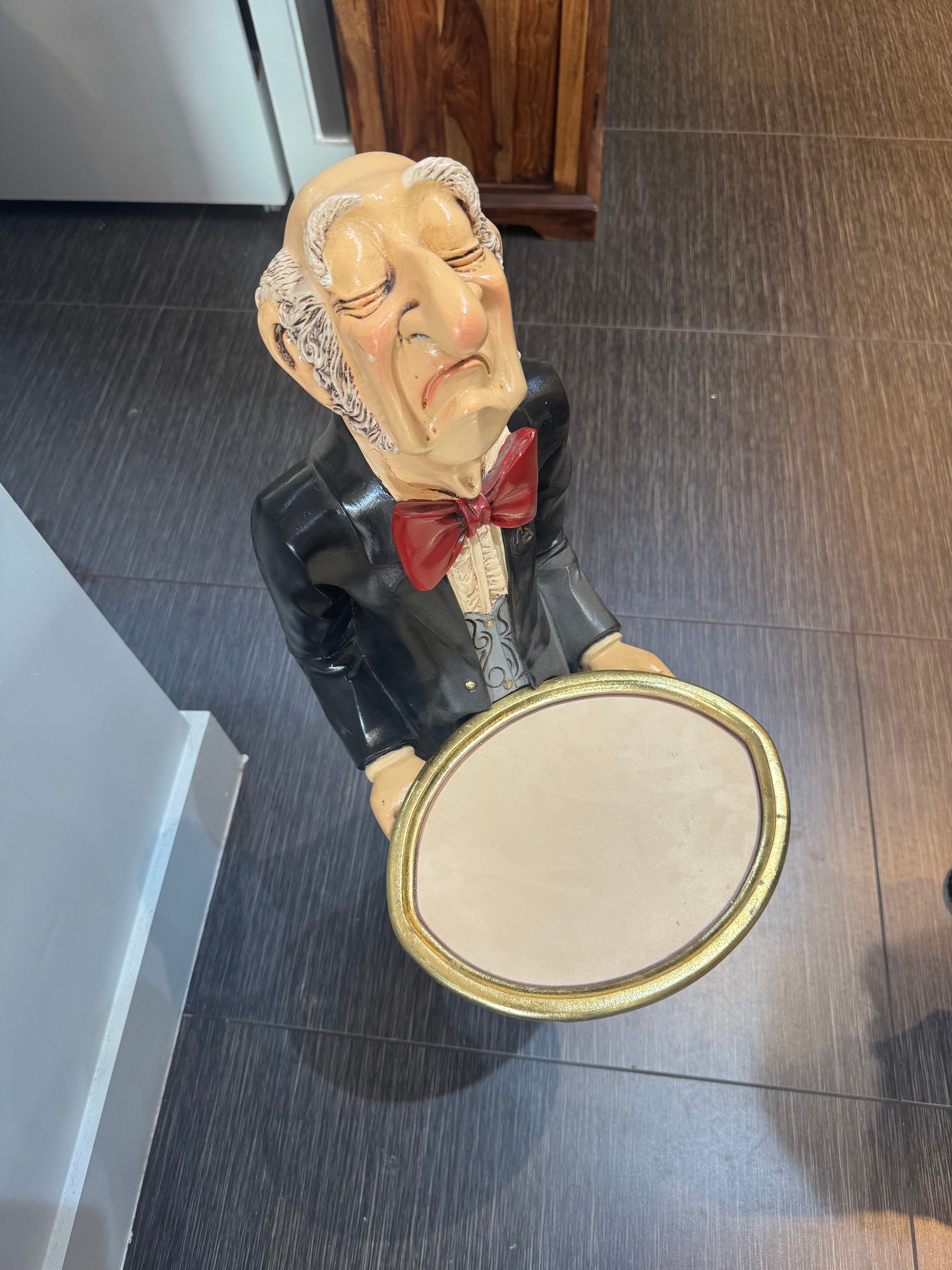 Jeeves Uppity Butler with Tray